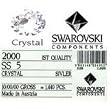 SWAROVSKI Flatback Rhinestones - 10 Gross - SS5 - 1.8mm - 1440 pieces