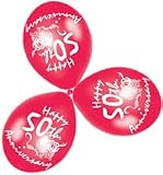 50th Anniversary Balloons - Assorted Colours