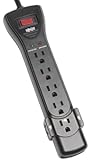 Tripp Lite 7 Outlet Surge Protector/Suppressor Power Strip 7ft Cord Right Angle Plug (SUPER7B)