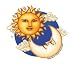 Dan Morris - Calendar Sun and Moon - Sticker / Decal