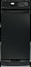 GX900QPPB Full Console Trash Compactor with 1.4 Cu. Ft. Capacity Automatic Anti-Jam &...