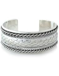 Sterling silver cuff bracelet, Merit