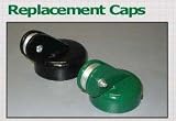 Replacement Cap 2 7/8 Green, Accessory Court Equipment, Tennis