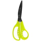 Clauss 18484 Airshoc Titanium Non Stick Garden Shear, Green