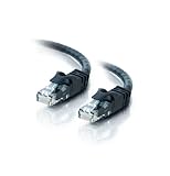 C2G / Cables to Go 27151 Cat6 550 MHz Snagless Patch Cable, Black (3 Feet)