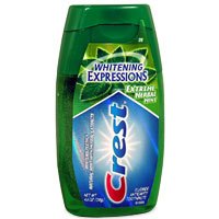 Buy Crest Whitening Expressions Fluoride Anticavity Toothpaste, Extreme Herbal Mint Liquid Gel # 38 – 4.6 OZ