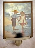 Summer Friends Colored Lithophane Night Light