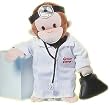 Russ Berrie Curious George Doctor 12"