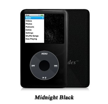 Shades iPod Classic 6G/7G Case, Skin - 80, 120, 160GB(2009 Model) - Midnight Black