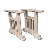 Mission Table Leg Supports