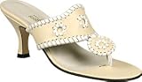 Jack Rogers Navajo Dressy Sandal Bone/White (21-552)