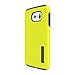 Incipio Dualpro Detail Hard Shell Case with Silicone Core for Samsung Galaxy S6 - Retail Packaging - Lime/Charcoal
