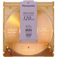 Panasonic LM AB120U - DVD-RAM - 4.7 GB - storage media