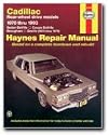 Haynes Cadillac Rear-wheel drive (70 - 93) Manual