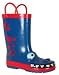 Kid's Blue Dinosaur Waterproof Rubber Rain and Garden Boots