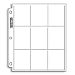 Ultra Pro 209D - Seiten f�r 9 Karten Platinum (100 Seiten)