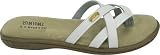 Bass Women's Sharon Sandal,White,7 M US