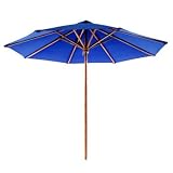 10 Foot Teak Umbrella
