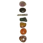 Chakra Set 03 Amethyst Labradorite Kyanite Aventurine Jasper Carnelian