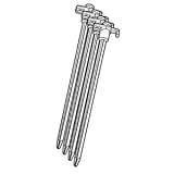 4PK STL 10 Tent Peg