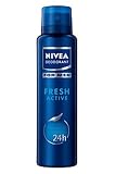 Nivea for Men Fresh Active Deodorant Spray 150ml