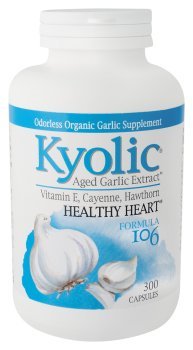 Black Friday Kyolic Garlic Formula 106 Healthy Heart (300 Capsules) Deals