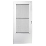 UPC 034778220940 product image for 200 Series 30 in. White Triple-Track Storm Door | upcitemdb.com
