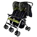 Combi Twin Sport 2 Side by Side Double Stroller in Ember/Wasabi
