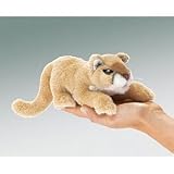 Folkmanis Mini Mountain Lion Finger Puppet