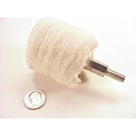 Buffing Wheel Cylinder Shape 1 1 2 Diameter by Se