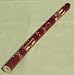 Wooden coloured Peruvian Quena Flute