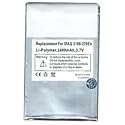 HQRP Battery for HP Compaq iPaq 3600, 3630, 3640, 3660, 3635, 3650, 3670 PDA Replacement + Screwdriver and Installation MANUAL