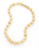 Cultured Golden South Sea Pearl Strand Necklace