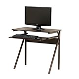 Akimbo Computer Desk in Bronze/Espresso by Studio RTA