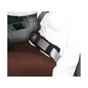Seat Belt Pad (Black) (12H x 3W x 2D) by 