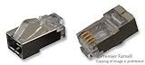 【PANDUIT】PAN-PLUG TM シールド付モジュラープラグ シールド付カテゴリ5E　モジュラープラグ 適用導線径　AWG24~26の単線および撚り線 適用ケーブル外径φ4.826mmから5.