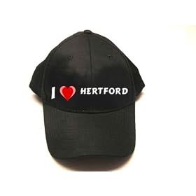 I Love Hertford Embroidered Cap