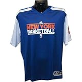 Eddy Curry? Shooting Shirt - NY Knicks Game Worn #34 Short Sleeve Home Shooting Shirt (4XT) (10/11 Season)