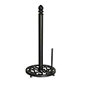 Cast Iron Paper Towel Holder - Black