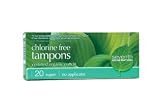 Seventh Generation Chlorine-Free Organic Cotton Tampons Super Absorbency