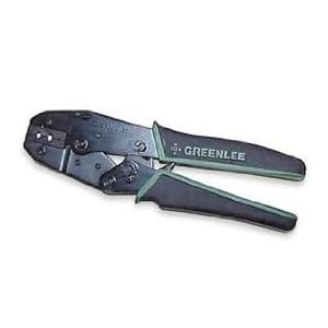 Greenlee 46800 Kwik Cycle Crimp Frame With Die Set for BNC Style Connectors, 9 by 