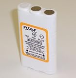 Empire EPP-9027 Replacement Two Way Radio Battery - 11.25 Volt/600 mAh, Fits Motorola Radius P50, Plus - Equivalent to HNN9027A, 60-60937H02