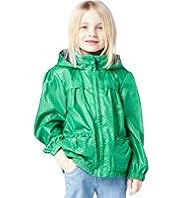 Hooded Shower Resistant Spotted Jacket