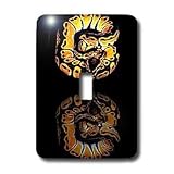 Snakes - Ball Python - Light Switch Covers - single toggle switch