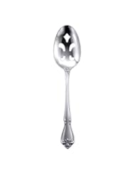 Health and Beauty: Oneida Flatware - Hwse True Rose Pierced Serving Spoon