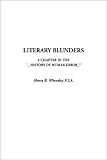 Literary Blunders