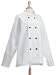 Domestique Cotton Twill Chef's Jacket, White