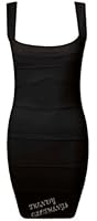 Womens Ladies Sleeveless Pleated Rib Bandage Bodycon Stretch Mini Party Dress