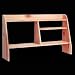 Computer Desks Heirloom Pine, Computer Shelf Heirloom Pine 44 in. W x 26 in. H