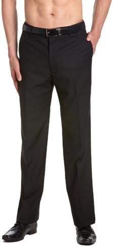 Concitor Men's Tuxedo Pants Flat Front With Satin Band